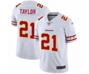Men's Washington Redskins #21 Sean Taylor White Team Logo Fashion Limited Player Football Jersey