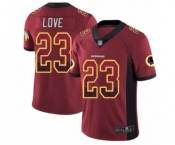 Men's Washington Redskins #23 Bryce Love Limited Red Rush Drift Fashion Football Jersey