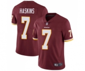 Men's Washington Redskins #7 Dwayne Haskins Burgundy Red Team Color Vapor Untouchable Limited Player Football Jersey