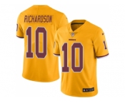 Nike Washington Redskins #10 Paul Richardson Gold Men Stitched NFL Limited Rush Jersey