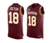 Nike Washington Redskins #18 Josh Doctson Burgundy Red Team Color Men's Stitched NFL Limited Tank Top Jersey