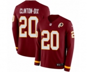 Nike Washington Redskins #20 Ha Clinton-Dix Limited Burgundy Therma Long Sleeve NFL Jersey