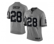 Nike Washington Redskins #28 Darrell Green Gridiron Gray jerseys(Limited)