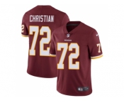 Nike Washington Redskins #72 Geron Christian Burgundy Red Team Color Men Stitched NFL Vapor Untouchable Limited Jersey