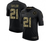 Washington Redskins #21 Sean Taylor Men's Nike 2020 Salute To Service Camo Limited NFL Jersey Black