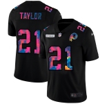 Washington Redskins #21 Sean Taylor Men's Nike Multi-Color Black 2020 NFL Crucial Catch Vapor Untouchable Limited Jersey