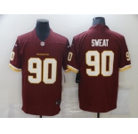 Washington Redskins #90 Montez Sweat Red 2020 NFL Draft Vapor Limited Jersey