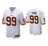 Washington Redskins #99 Chase Young white 2020 NFL New Limited Jersey