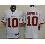 nike nfl jerseys washington redskins #10 griffin iii white[nike limited]