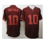 nike nfl jerseys washington redskins #10 robert griffin III red[drenched limited]