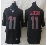 nike nfl jerseys washington redskins #11 jackson black[nike impact limited]