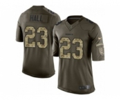 nike nfl jerseys washington redskins #23 hall army green[nike Limited Salute To Service]