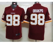 nike nfl jerseys washington redskins #98 brian orakpo red[nike limited]