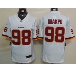 nike nfl jerseys washington redskins #98 brian orakpo white[nike limited]