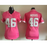 2015 Women Nike Washington Redskins #46 Alfred Morris pink jerseys