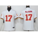 Women New Nike New Washington Red Skins #17 Mclaurin  White 2020 Vapor Untouchable jersey