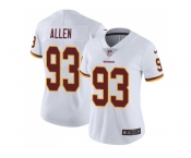 Women Nike Washington Redskins #93 Jonathan Allen White Stitched NFL Vapor Untouchable Limited Jersey