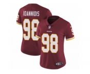 Women Nike Washington Redskins #98 Matthew Ioannidis Burgundy Red Team Color Vapor Untouchable Limited Player NFL Jersey