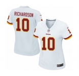 Women's Nike Washington Redskins #10 Paul Richardson Game White NFL Jersey