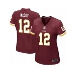 Women's Nike Washington Redskins #12 Colt McCoy Game Burgundy Red Team Color NFL Jersey
