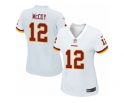 Women's Nike Washington Redskins #12 Colt McCoy Game White NFL Jersey