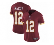 Women's Nike Washington Redskins #12 Colt McCoy Vapor Untouchable Limited Burgundy Red Team Color NFL Jersey