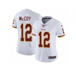 Women's Nike Washington Redskins #12 Colt McCoy Vapor Untouchable Limited White NFL Jersey