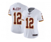 Women's Nike Washington Redskins #12 Colt McCoy Vapor Untouchable Limited White NFL Jersey