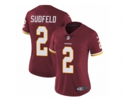 Women's Nike Washington Redskins #2 Nate Sudfeld Vapor Untouchable Limited Burgundy Red Team Color NFL Jersey