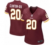 Women's Nike Washington Redskins #20 Ha Clinton-Dix Game Burgundy Red Team Color NFL Jersey