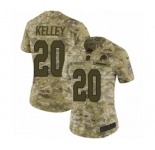 Women's Nike Washington Redskins #20 Rob Kelley Limited Camo 2018 Salute to Service NFL Jersey