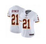 Women's Nike Washington Redskins #21 Earnest Byner Vapor Untouchable Limited White NFL Jersey