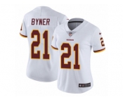 Women's Nike Washington Redskins #21 Earnest Byner Vapor Untouchable Limited White NFL Jersey
