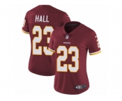 Women's Nike Washington Redskins #23 DeAngelo Hall Vapor Untouchable Limited Burgundy Red Team Color NFL Jersey