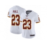 Women's Nike Washington Redskins #23 DeAngelo Hall Vapor Untouchable Limited White NFL Jersey