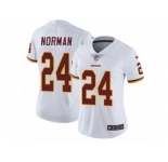 Women's Nike Washington Redskins #24 Josh Norman Vapor Untouchable Limited White NFL Jersey