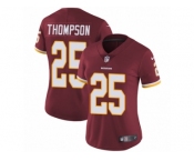 Women's Nike Washington Redskins #25 Chris Thompson Vapor Untouchable Limited Burgundy Red Team Color NFL Jersey
