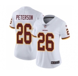 Women's Nike Washington Redskins #26 Adrian Peterson White Vapor Untouchable Elite Player NFL Jersey