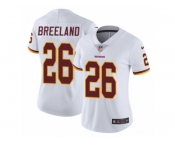 Women's Nike Washington Redskins #26 Bashaud Breeland Vapor Untouchable Limited White NFL Jersey