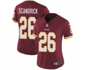 Women's Nike Washington Redskins #26 Orlando Scandrick Burgundy Red Team Color Vapor Untouchable Limited Player NFL Jersey