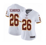 Women's Nike Washington Redskins #26 Orlando Scandrick White Vapor Untouchable Elite Player NFL Jersey