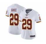 Women's Nike Washington Redskins #29 Derrius Guice White Vapor Untouchable Limited Player NFL Jersey