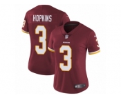 Women's Nike Washington Redskins #3 Dustin Hopkins Vapor Untouchable Limited Burgundy Red Team Color NFL Jersey