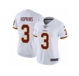 Women's Nike Washington Redskins #3 Dustin Hopkins Vapor Untouchable Limited White NFL Jersey