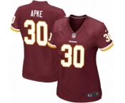 Women's Nike Washington Redskins #30 Troy Apke Game Burgundy Red Team Color NFL Jersey