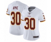 Women's Nike Washington Redskins #30 Troy Apke White Vapor Untouchable Elite Player NFL Jersey