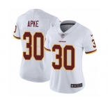 Women's Nike Washington Redskins #30 Troy Apke White Vapor Untouchable Limited Player NFL Jersey