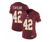 Women's Nike Washington Redskins #42 Charley Taylor Vapor Untouchable Limited Burgundy Red Team Color NFL Jersey
