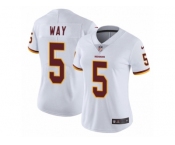 Women's Nike Washington Redskins #5 Tress Way Vapor Untouchable Limited White NFL Jersey