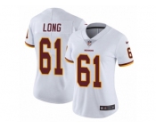 Women's Nike Washington Redskins #61 Spencer Long Vapor Untouchable Limited White NFL Jersey
